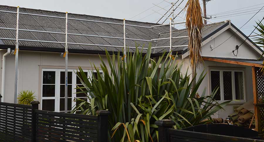 Old roof before Colorsteel re-roof