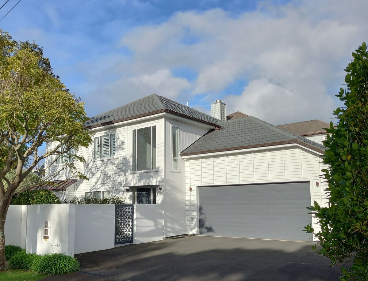 Completed Roofcare roof in Stone Grey on an Auckland home